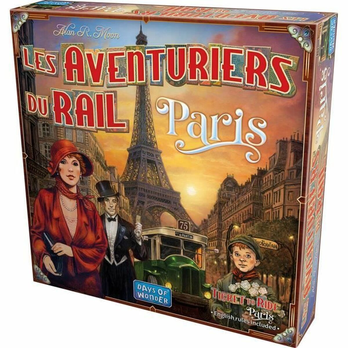Jeu de société Asmodee Les Aventuriers du Rail - Paris